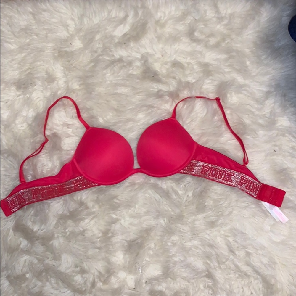 Women’s Pink Super Push up Bra